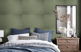 Обои KT02 фото в интерьере спальни превью