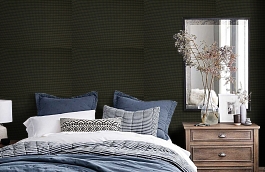 Обои KT13 фото в интерьере спальни превью