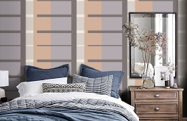 Обои CRF1 008 фото в интерьере спальни превью