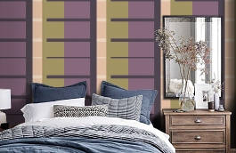 Обои CRF1 022 фото в интерьере спальни превью