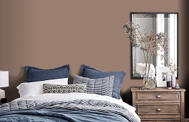 Обои PLZ7 010 1 фото в интерьере спальни превью