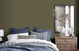 Обои PLZ8 005 2 фото в интерьере спальни превью