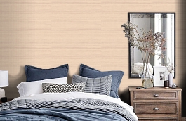 Обои TER2 002 1 фото в интерьере спальни превью