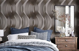 Обои 46402 фото в интерьере спальни превью