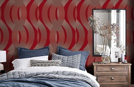 Обои 46404 фото в интерьере спальни превью