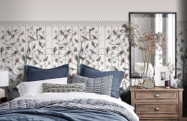 Обои 97/7020 фото в интерьере спальни превью