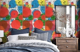 Обои 46099 фото в интерьере спальни превью