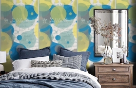 Обои 46101 фото в интерьере спальни превью