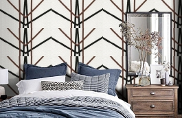 Обои 55081 фото в интерьере спальни превью