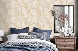 Обои 145-094-02 фото в интерьере спальни превью