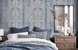 Обои 11 SN-A фото в интерьере спальни превью