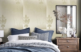 Обои 2FR-O фото в интерьере спальни превью