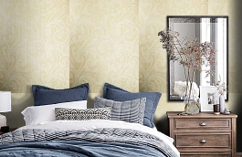 Обои 5FR-B фото в интерьере спальни превью
