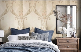 Обои 5FR-D фото в интерьере спальни превью