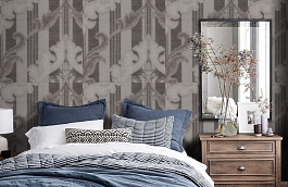 Обои 8 SN-A фото в интерьере спальни превью