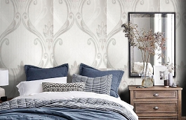 Обои 8FR-D фото в интерьере спальни превью