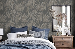 Обои 1012-4 фото в интерьере спальни превью