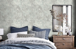 Обои 1108-3 фото в интерьере спальни превью