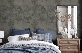 Обои 1108-4 фото в интерьере спальни превью