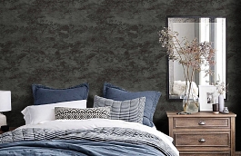 Обои 1108-5 фото в интерьере спальни превью