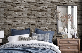 Обои 1603-2 фото в интерьере спальни превью