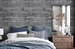 Обои 1605-4 фото в интерьере спальни превью