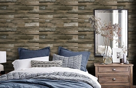 Обои 1612-3 фото в интерьере спальни превью