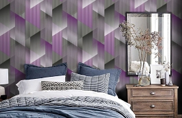 Обои 1617-3 фото в интерьере спальни превью