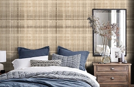 Обои 2605-3 фото в интерьере спальни превью