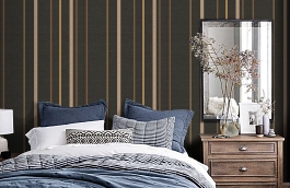 Обои 2613-4 фото в интерьере спальни превью