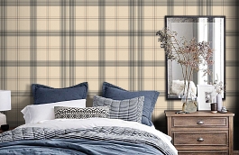 Обои 3714-3 фото в интерьере спальни превью