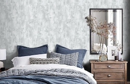 Обои 4707-1 фото в интерьере спальни превью