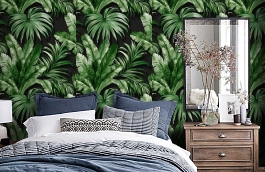 Обои 4714-5 фото в интерьере спальни превью