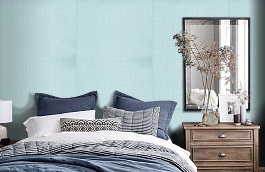 Обои 54140-5 фото в интерьере спальни превью