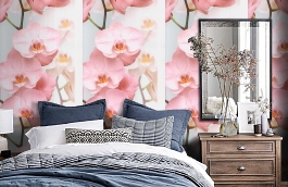 Обои 54169-2 фото в интерьере спальни превью