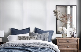 Обои 54191-2 фото в интерьере спальни превью