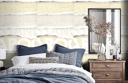 Обои 54200-2 фото в интерьере спальни превью