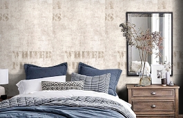 Обои 54204-1 фото в интерьере спальни превью