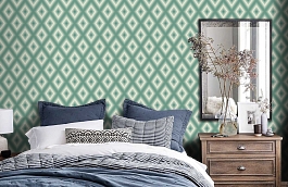 Обои 54261-4 фото в интерьере спальни превью