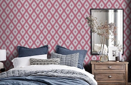 Обои 54261-5 фото в интерьере спальни превью