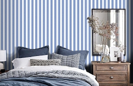 Обои 54269-3 фото в интерьере спальни превью