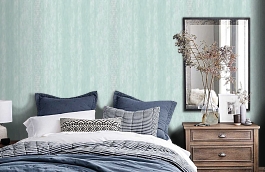 Обои 54290-3 фото в интерьере спальни превью