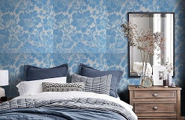 Обои 10 DSD-F фото в интерьере спальни превью