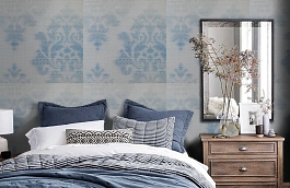 Обои 23 TP-DS фото в интерьере спальни превью