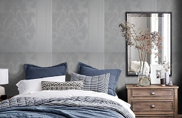 Обои 27 TP-R фото в интерьере спальни превью