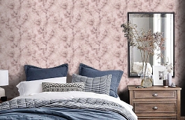 Обои 37542-4 фото в интерьере спальни превью