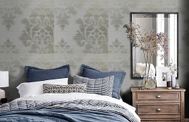 Обои 42 TP-DS фото в интерьере спальни превью