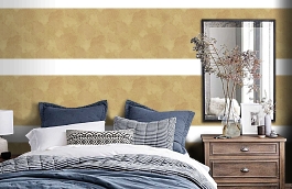 Обои 95469-2 фото в интерьере спальни превью