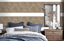 Обои 95469-4 фото в интерьере спальни превью