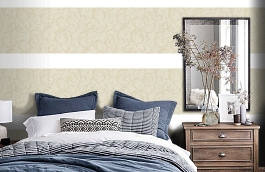 Обои 95472-1 фото в интерьере спальни превью